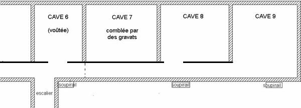 plan des caves